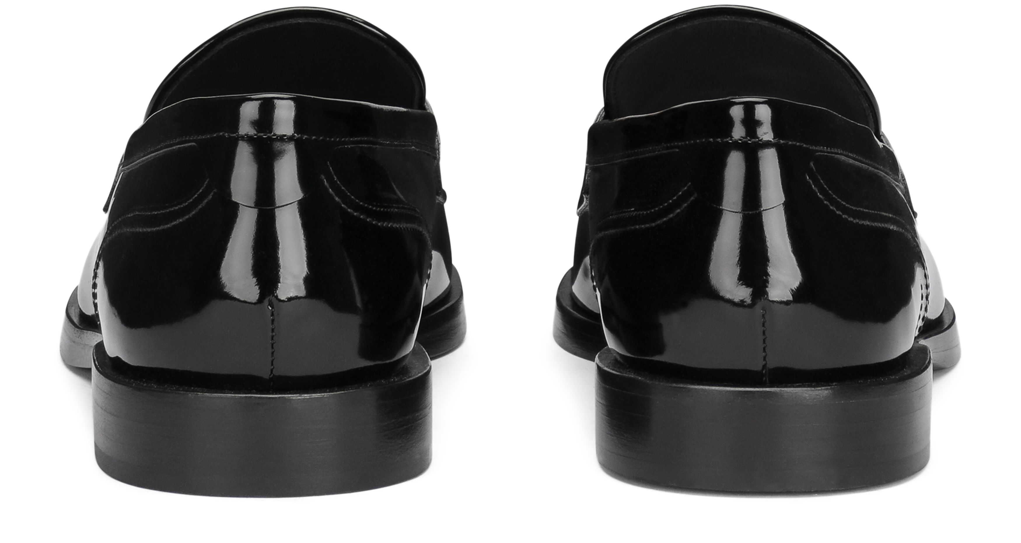 Dolce & Gabbana Polished calfskin loafers