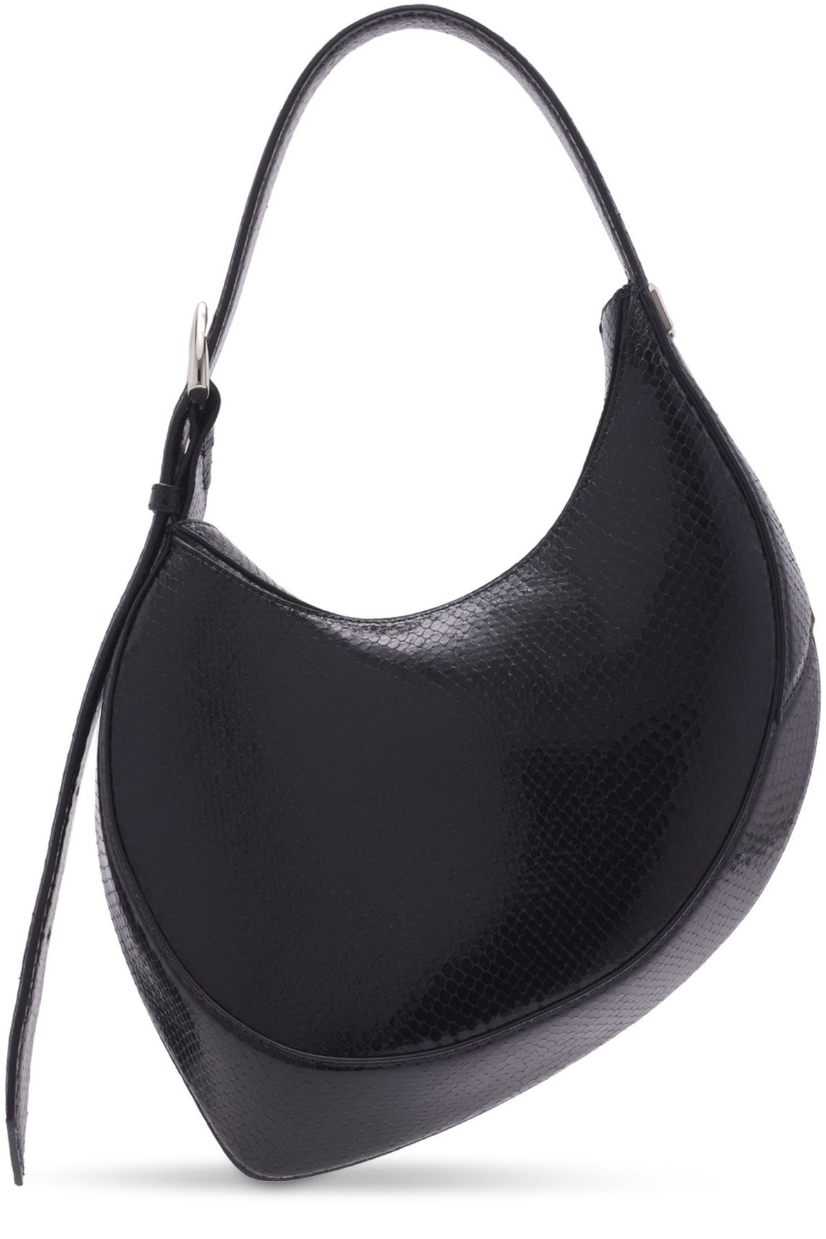 Mugler Embossed, worn-on-the-shoulder bag