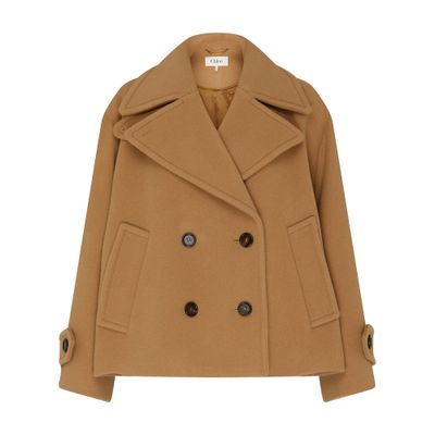 Chloé Woolen cropped coat