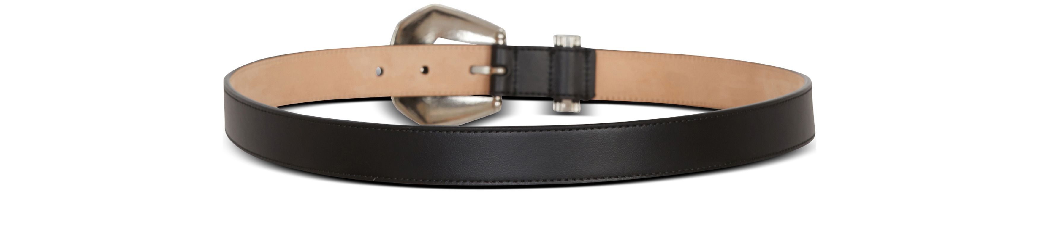 Balmain Leather Western Belt