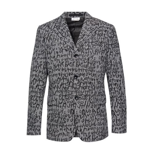 Comme Des Garçons Homme Plus Patterned blazer