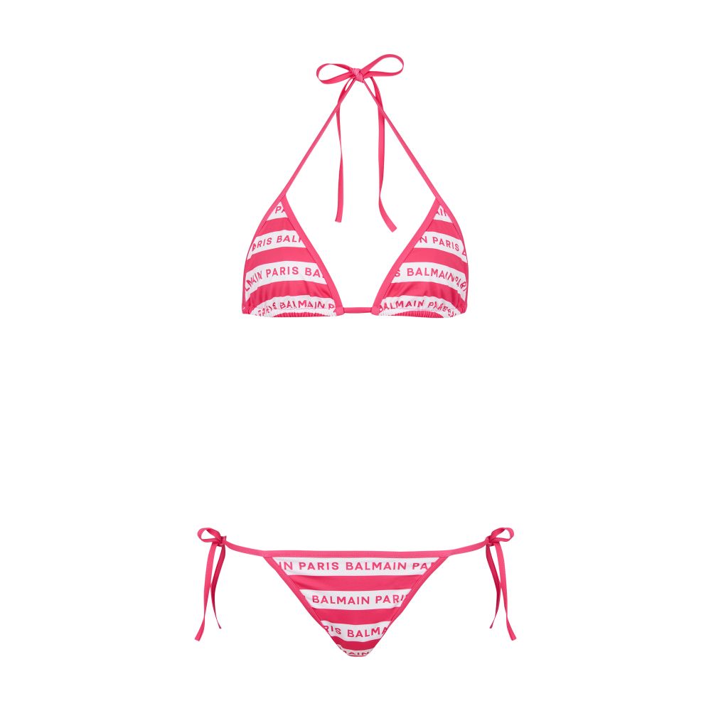 Balmain Balmain Paris triangle bikini