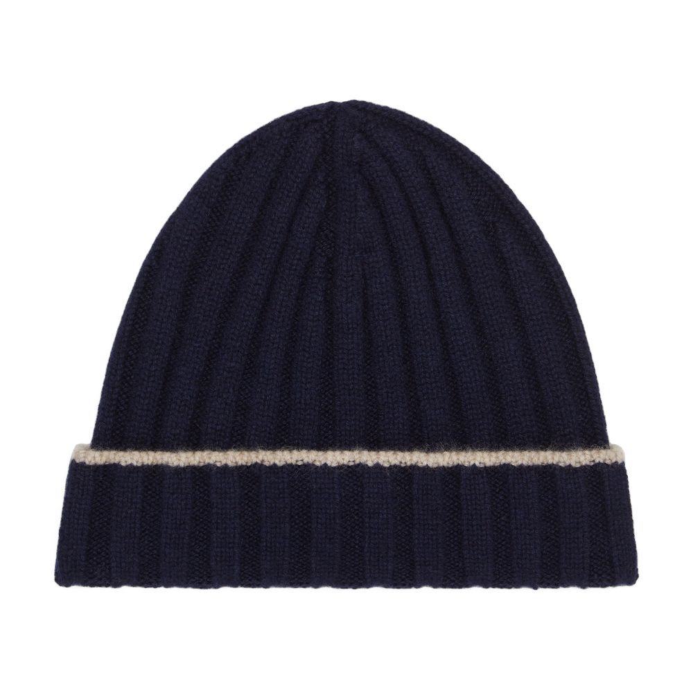 Brunello Cucinelli Cashmere rib knit beanie