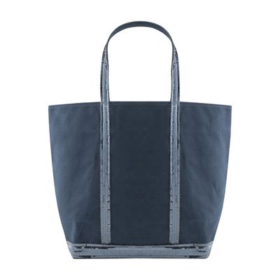  Canvas L cabas tote