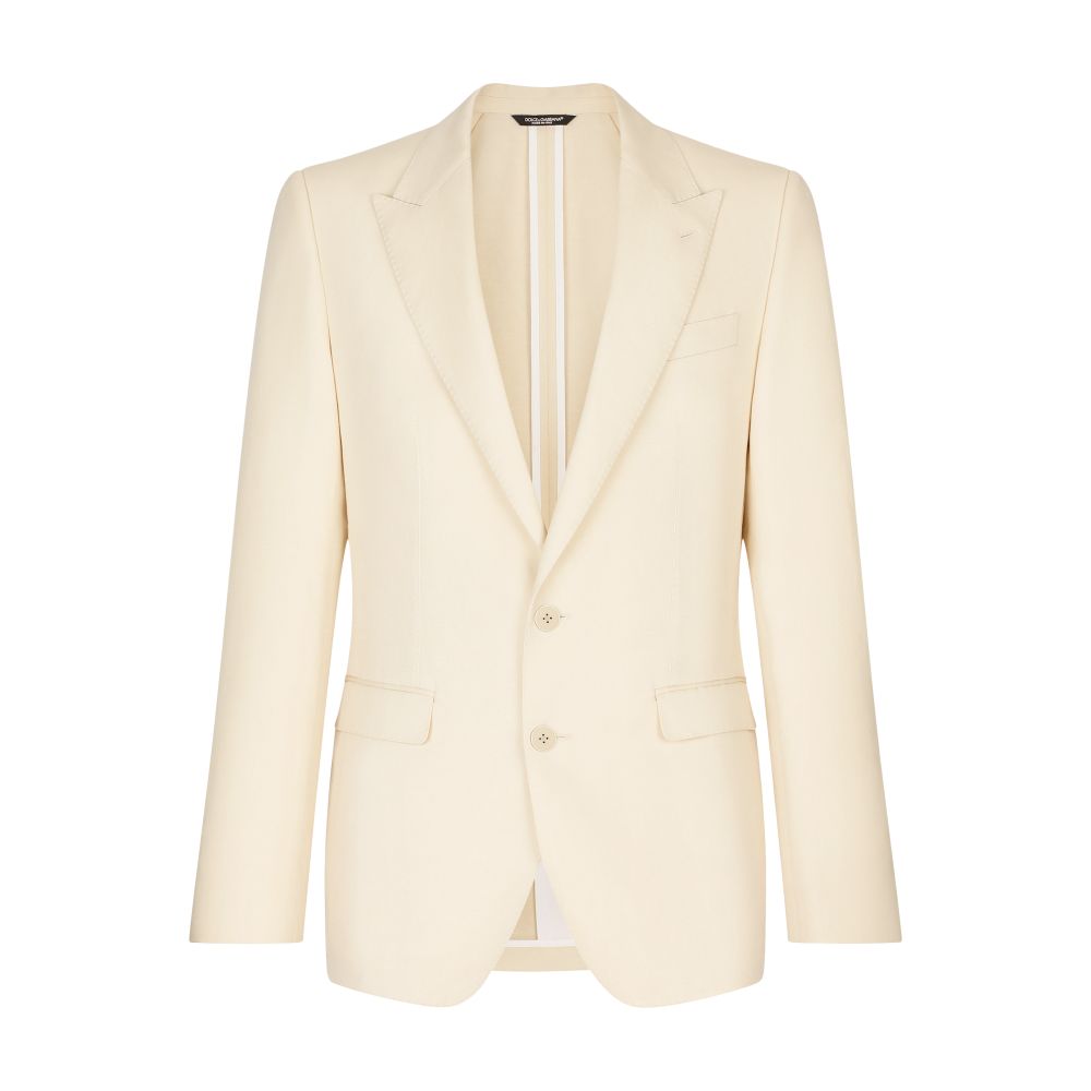 Dolce & Gabbana Taormina Linen, Cotton, and Silk Single-Breasted Jacket