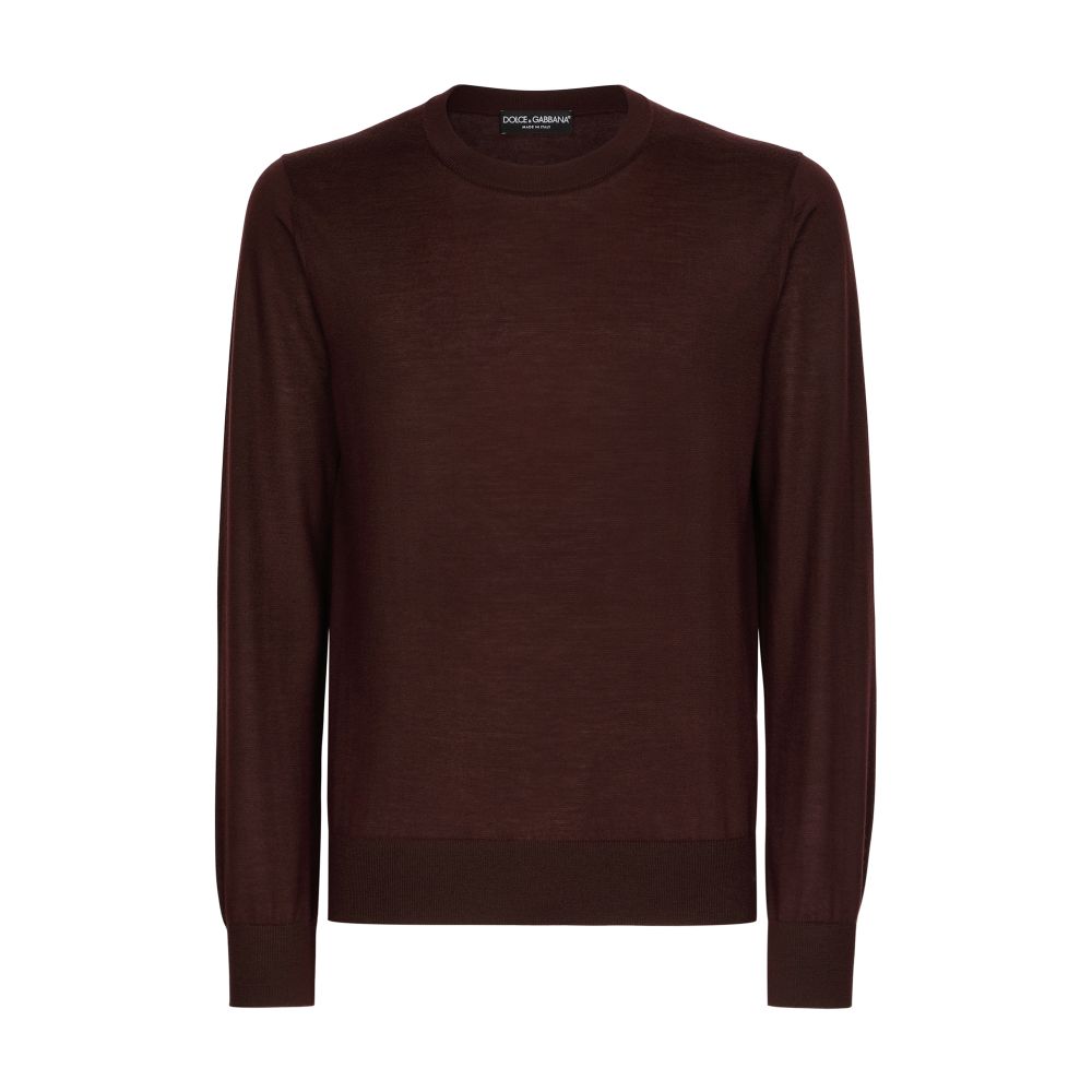 Dolce & Gabbana Extra-Fine Cashmere Crewneck Sweater