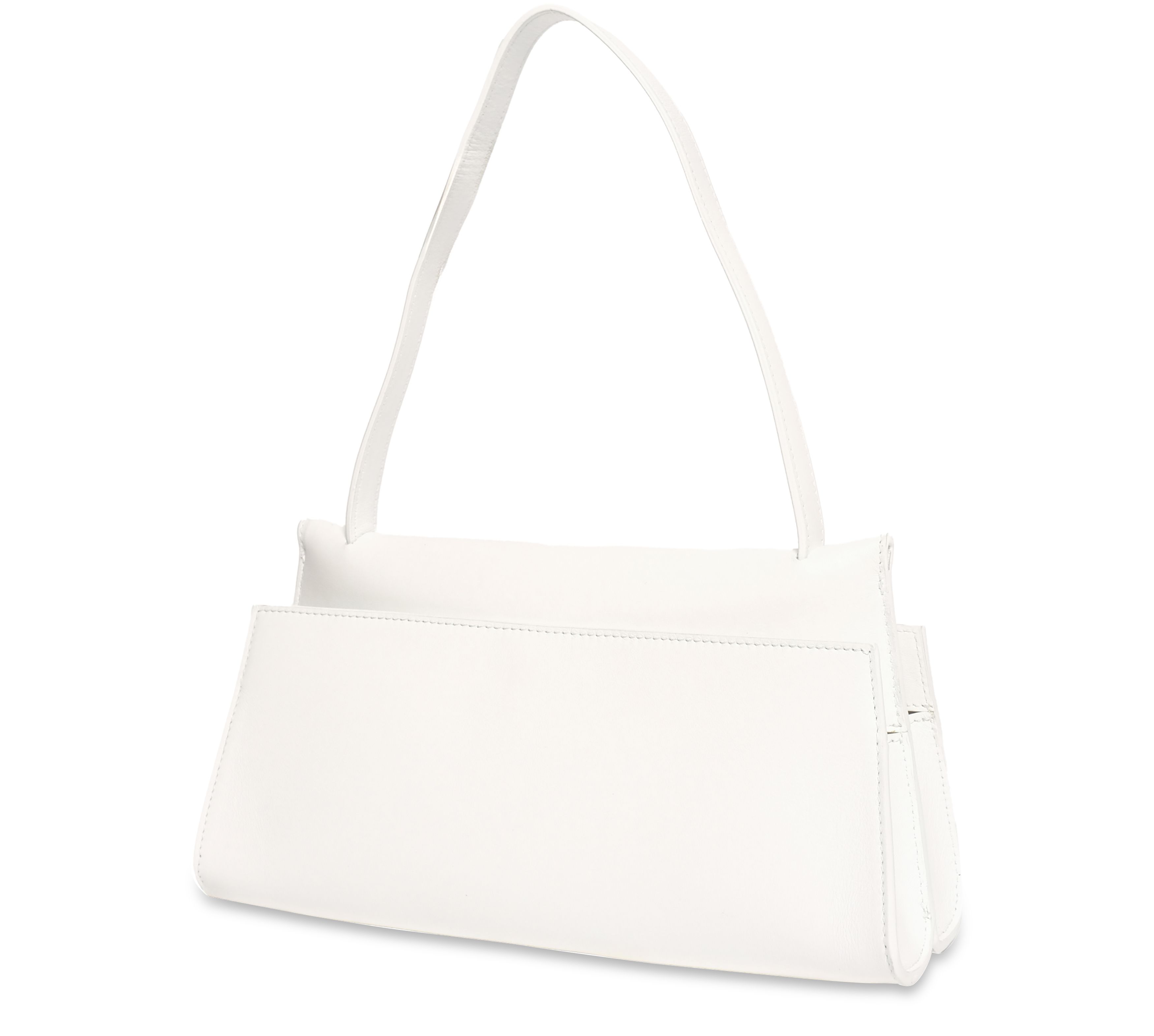 Elleme Long Papillon pebbled leather shoulder bag