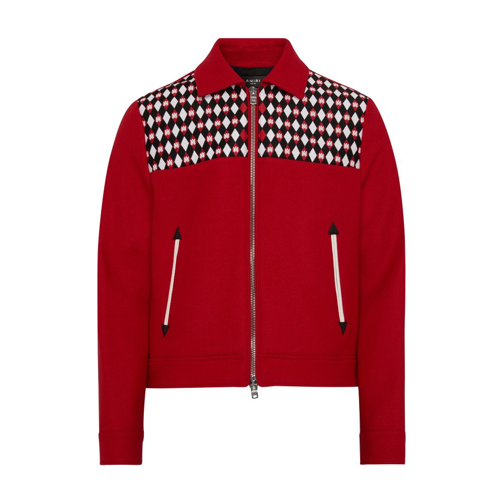 Amiri Diamond embroidered jacket