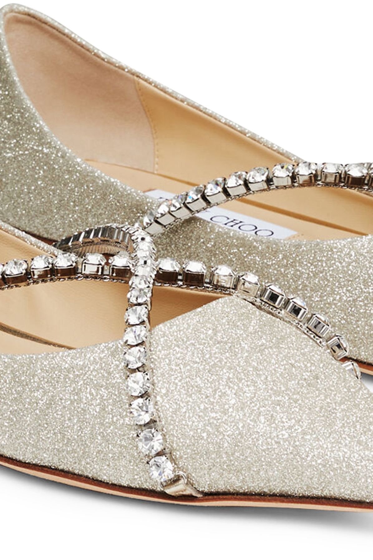 Jimmy Choo Genevi Flat ballerina shoes