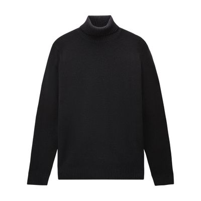 Woolrich Garment-dyed Turtleneck Sweater