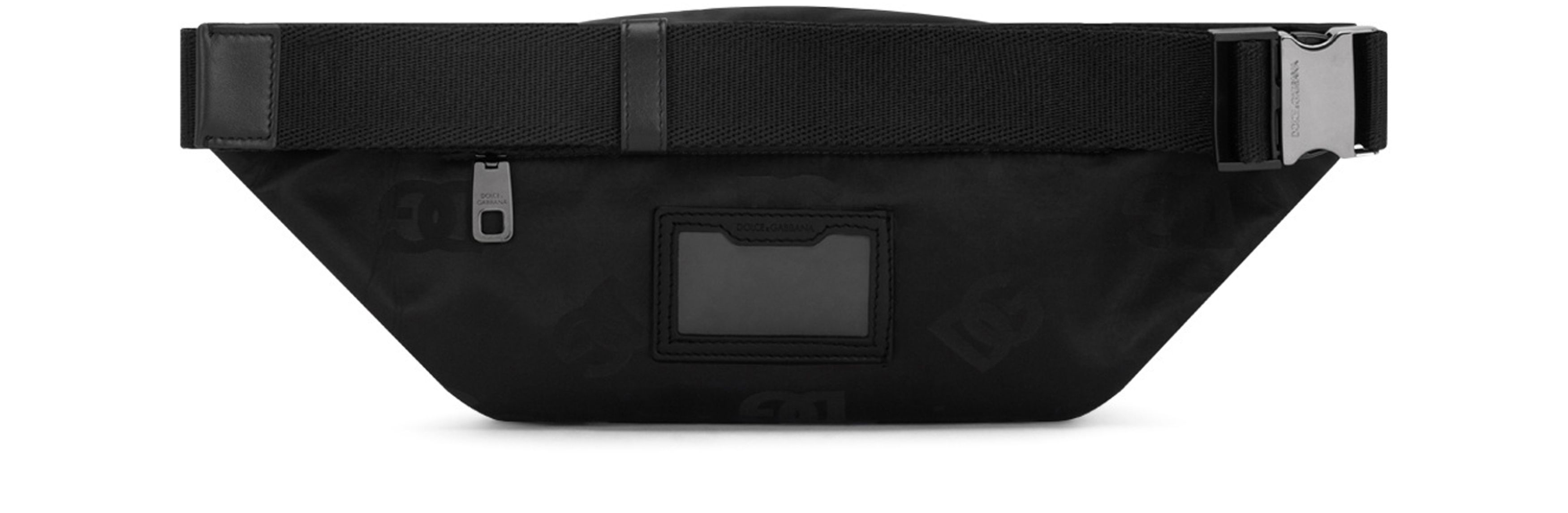 Dolce & Gabbana Small nylon belt bag with logo