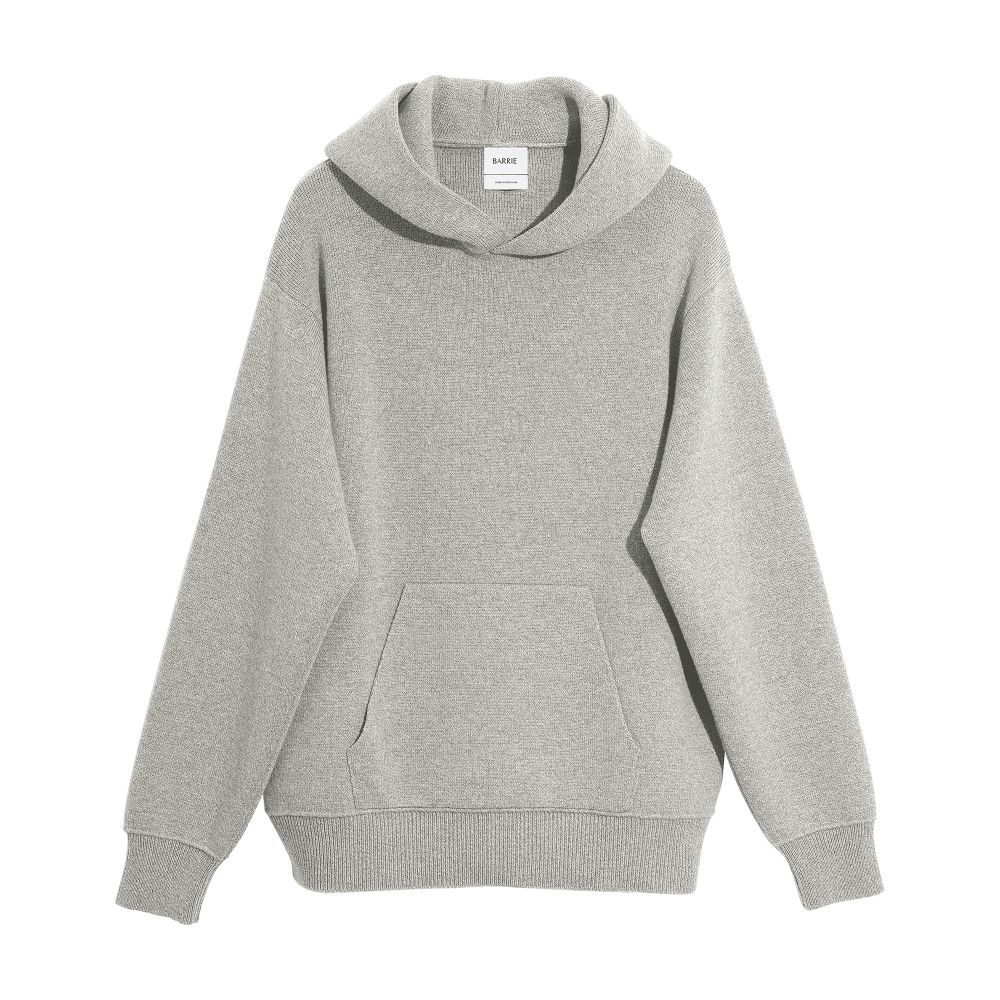 Barrie Sportswear cashmere and cotton hoodie