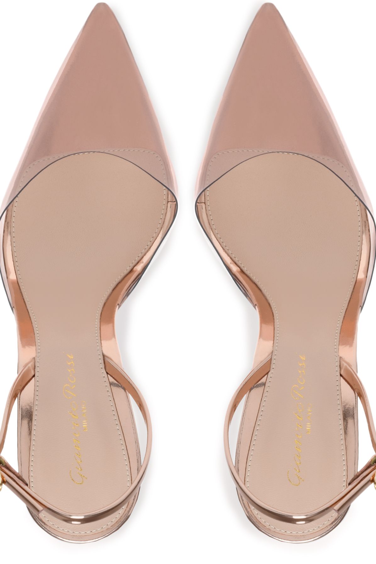 Gianvito Rossi Ribbon D'Orsay 85 pumps