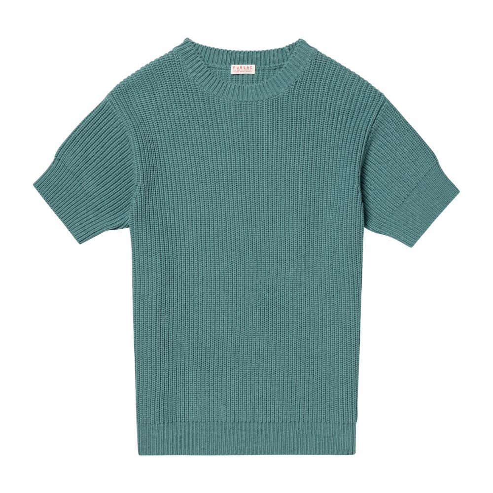  Ribbed wool and cotton sweater