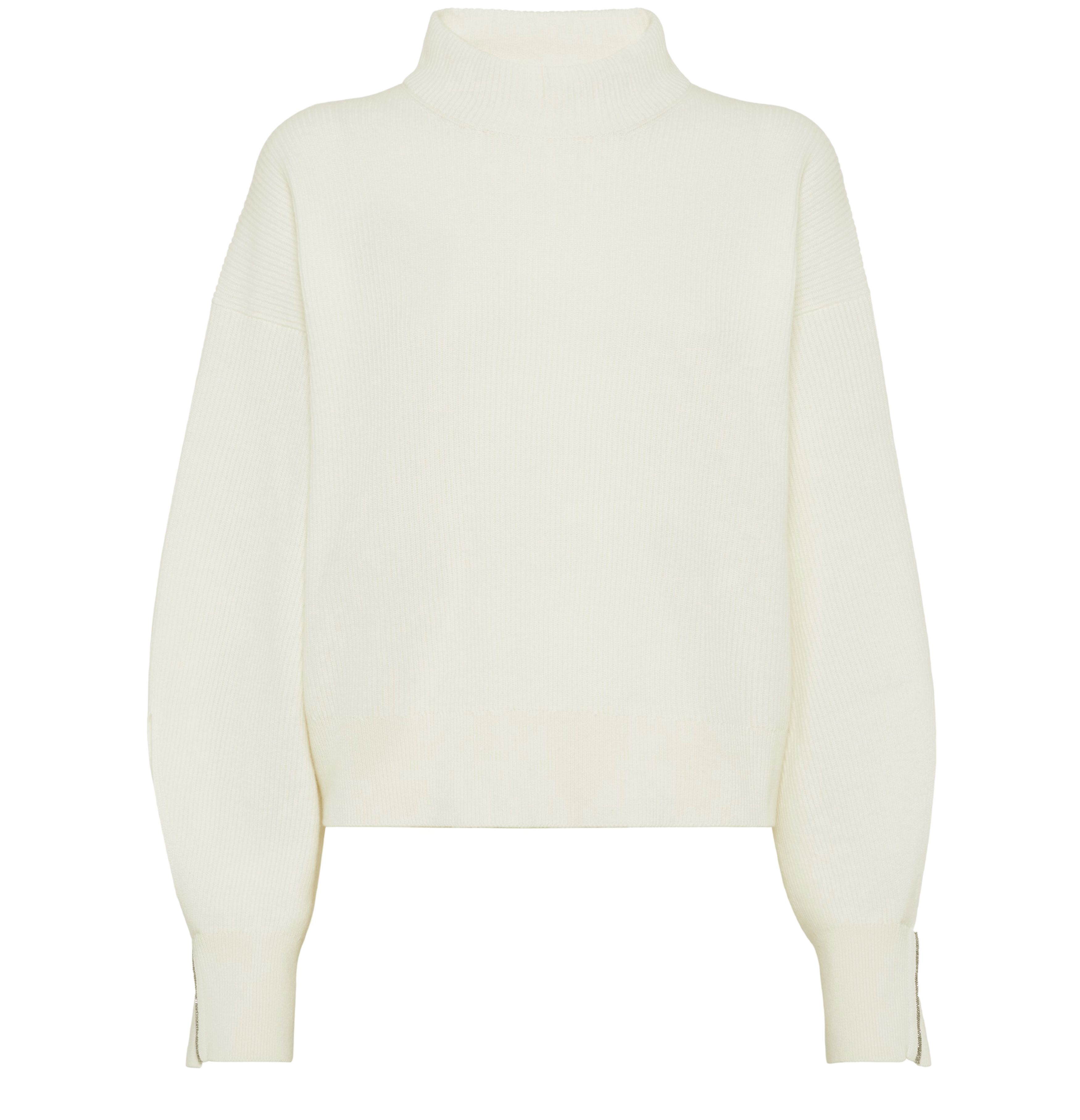 Brunello Cucinelli Cashmere sweater with monili