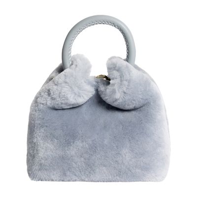 Elleme Madeleine small shearling/leather bag