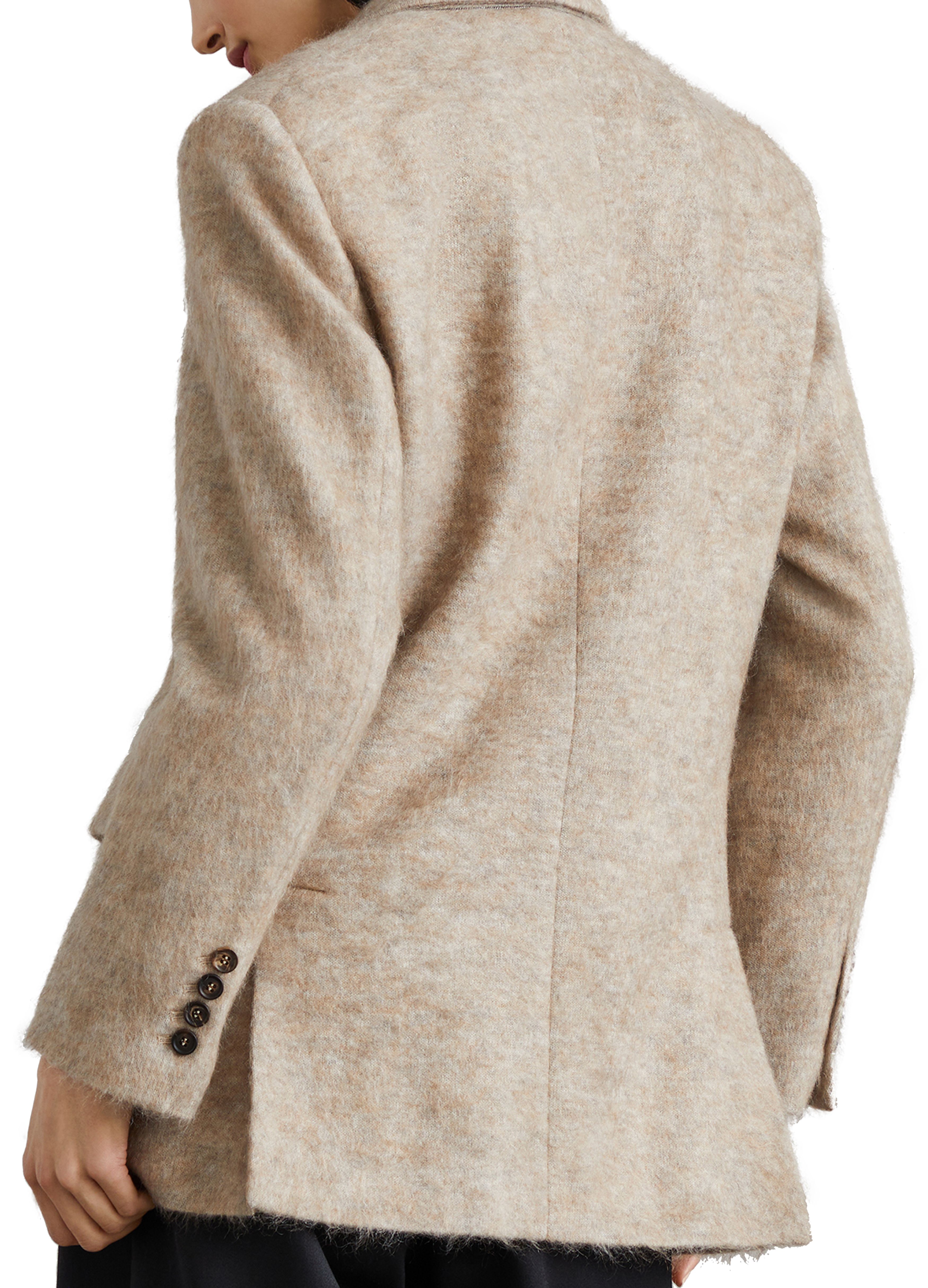 Brunello Cucinelli Knit blazer with monili