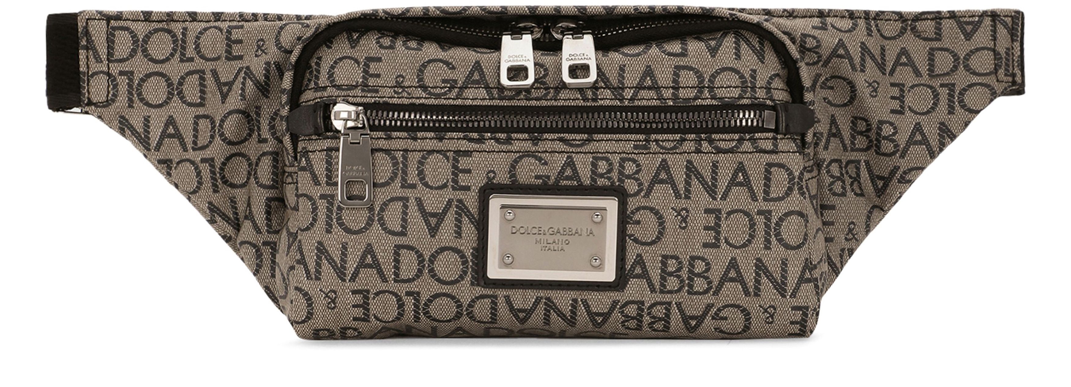 Dolce & Gabbana Small jacquard belt bag