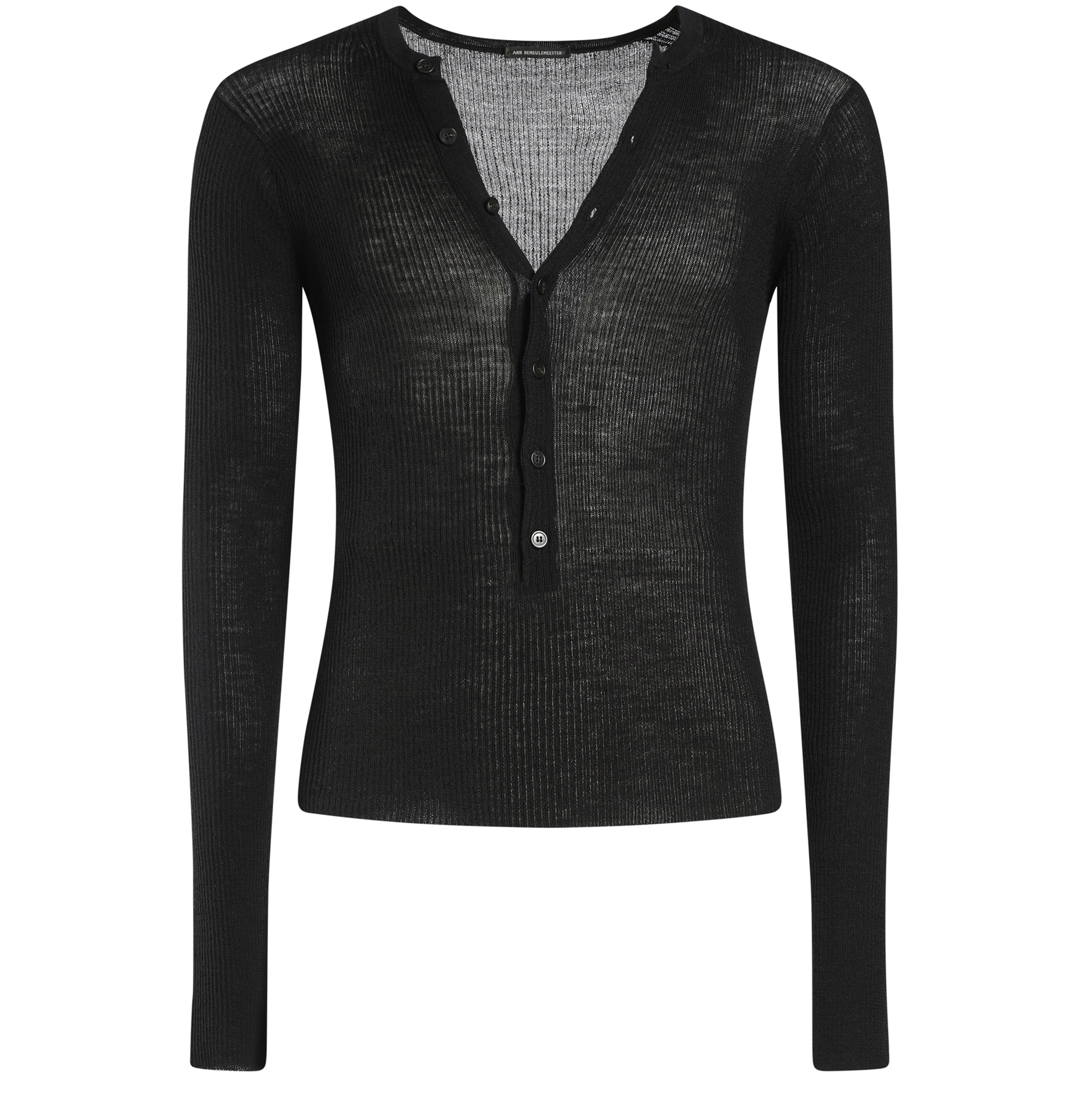 Ann Demeulemeester Zander Serafino Rib Top