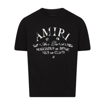 Amiri Arts District shortsleeved T-shirt