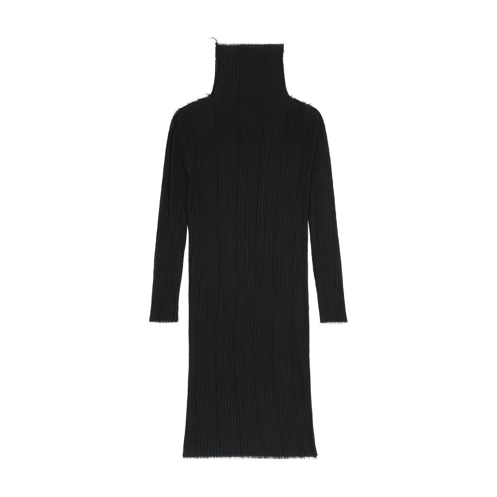 MM6 Maison Margiela Plissé midi dress