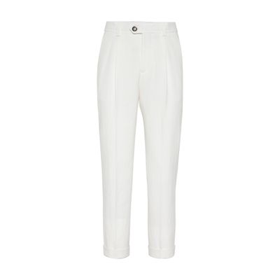 Brunello Cucinelli Leisure fit trousers with pleats