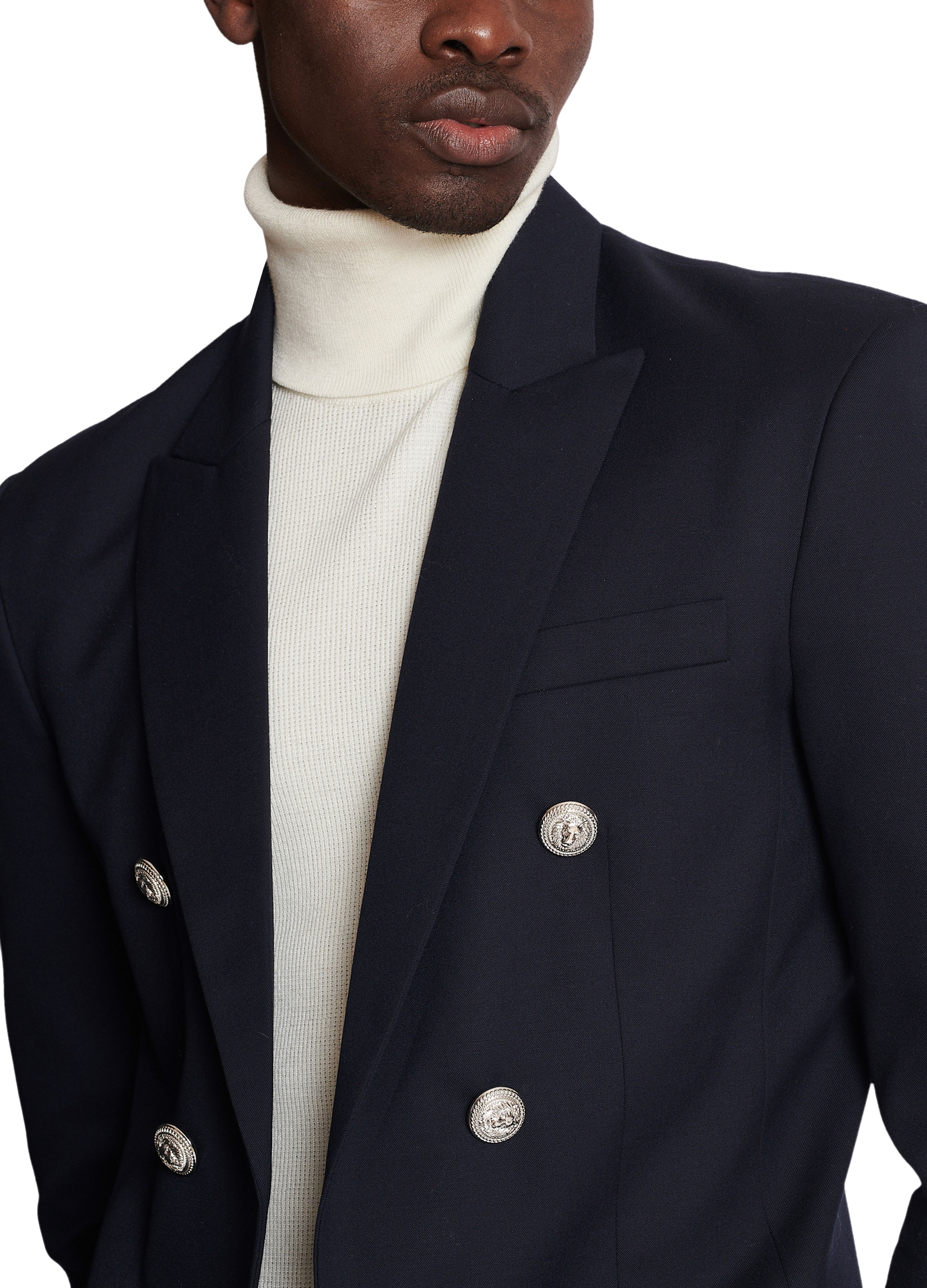 Balmain 6 button wool jacket