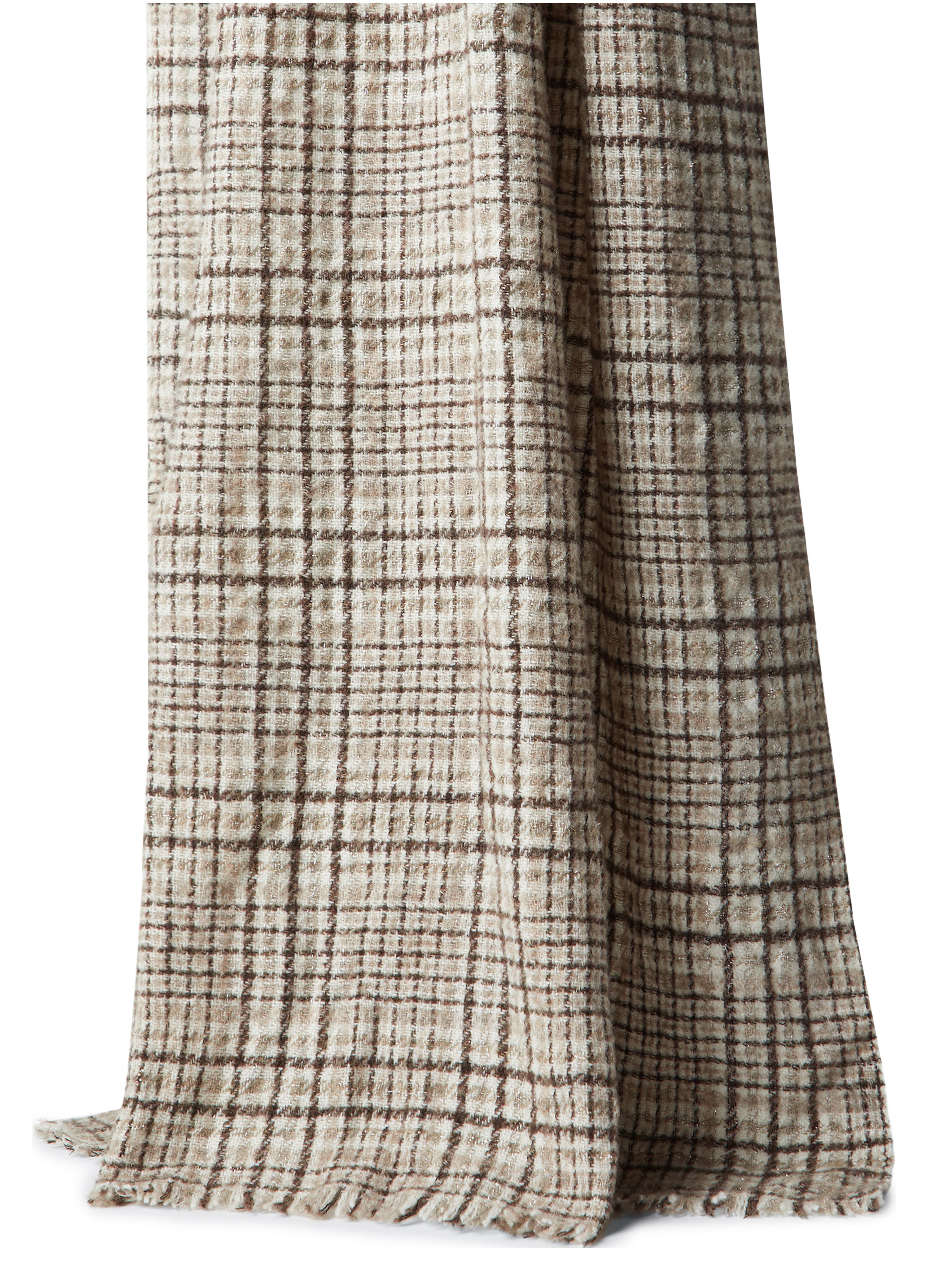 Brunello Cucinelli Chequered scarf