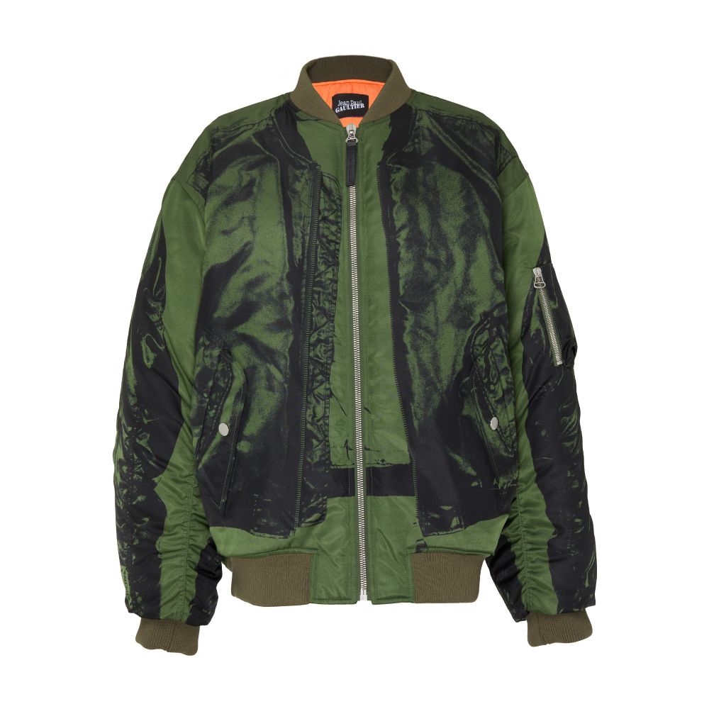 Jean Paul Gaultier The trompe-l'ail bomber jacket