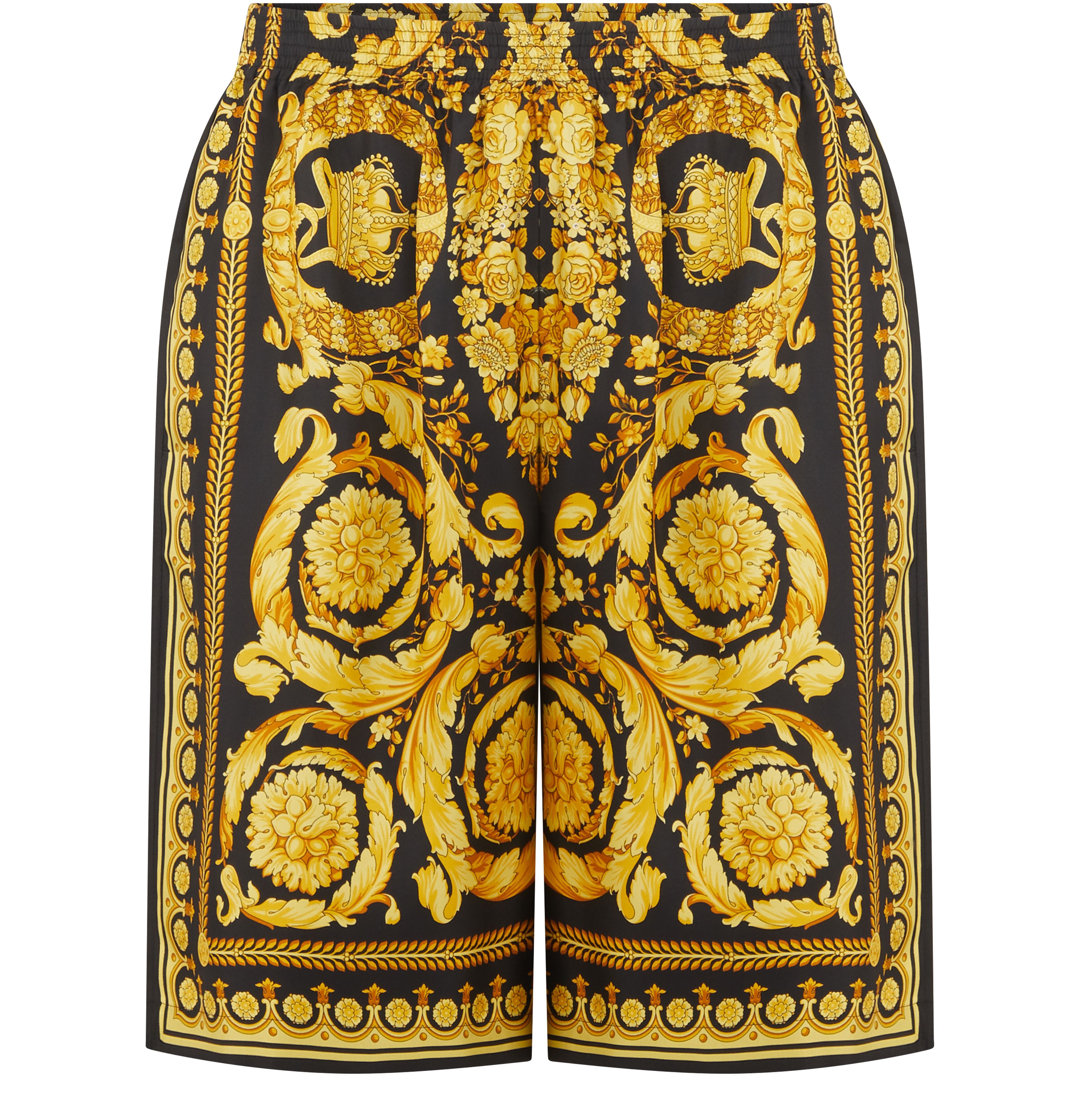 Versace Barocco Print Shorts