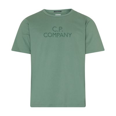 CP COMPANY 30/2 Mercerized Jersey Twisted Logo t-Shirt