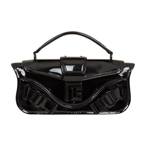 Balmain Blaze Pouch In Patent Leather