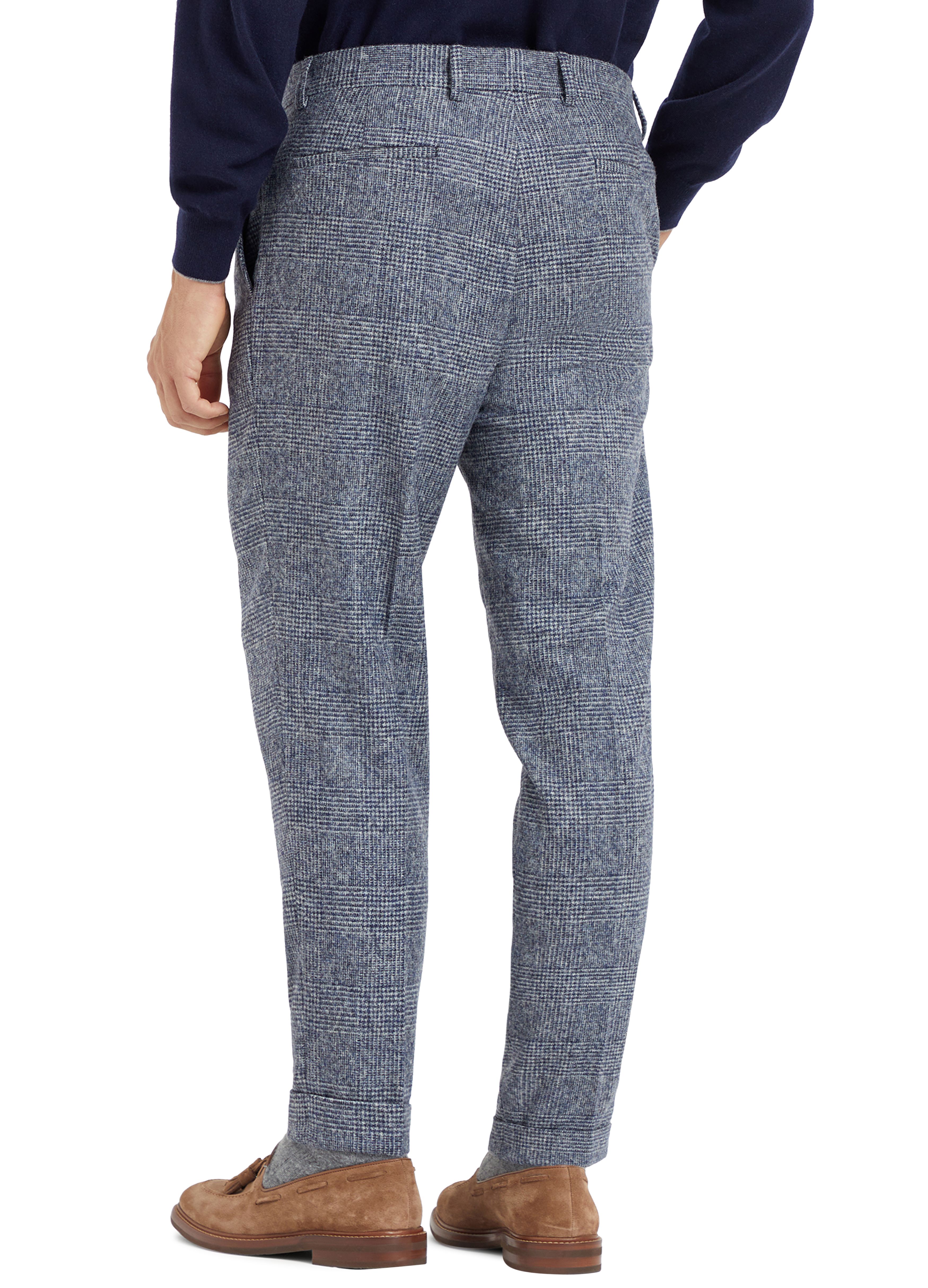 Brunello Cucinelli Prince of Wales trousers