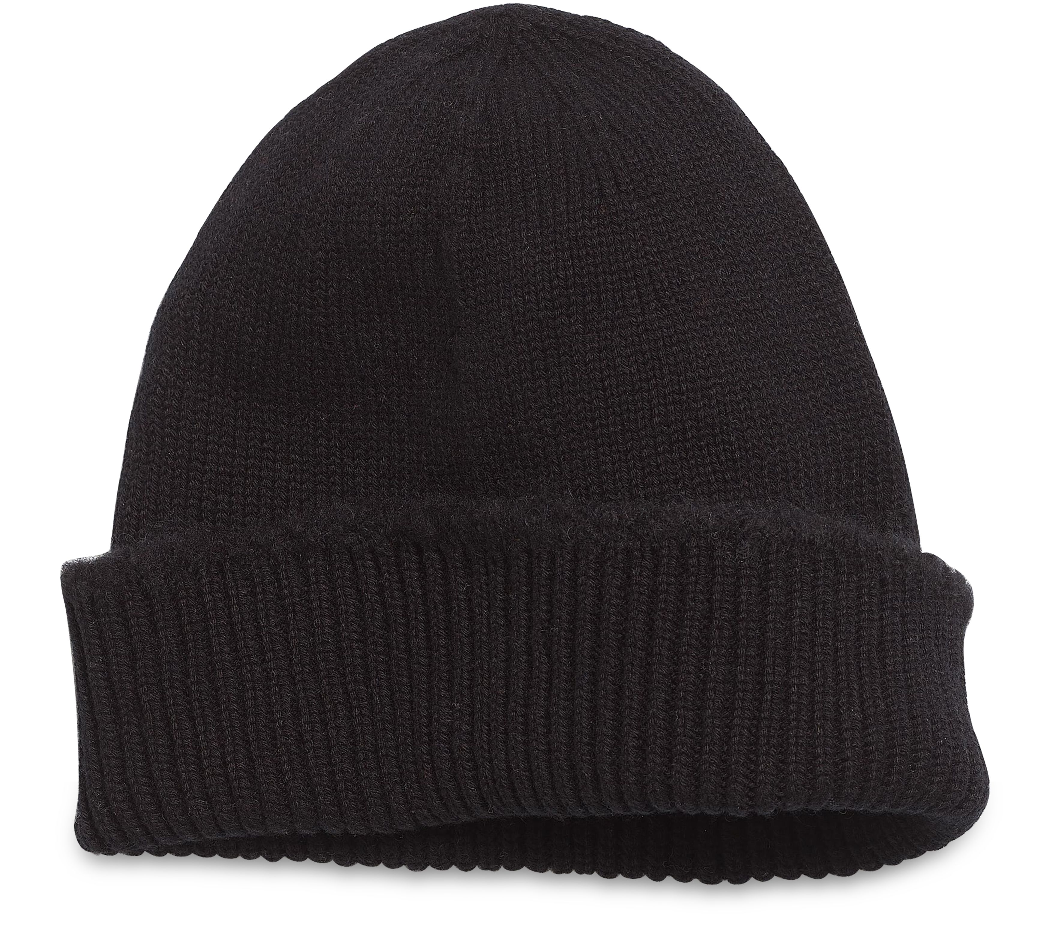 Barrie Shearling-effect cashmere beanie