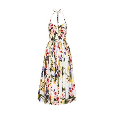 Dolce & Gabbana Calf-length cotton dress