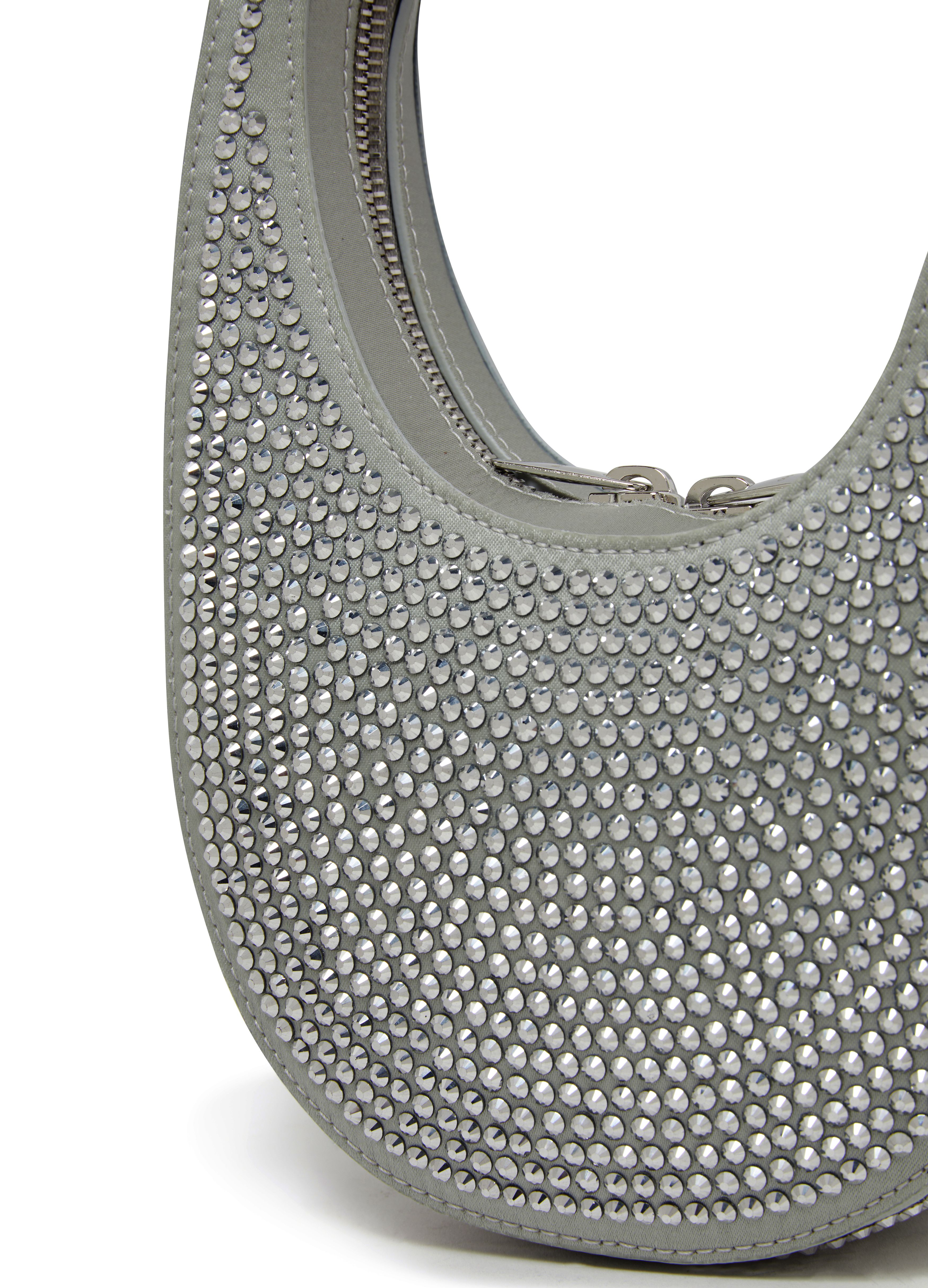 Coperni Crystal-embellished mini Swipe bag