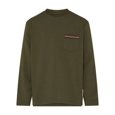 Thom Browne Solid loopback sweatshirt