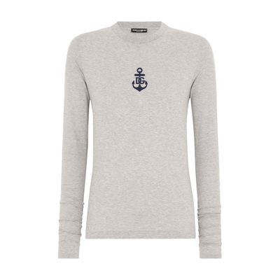 Dolce & Gabbana Long-sleeved slim-fit T-shirt