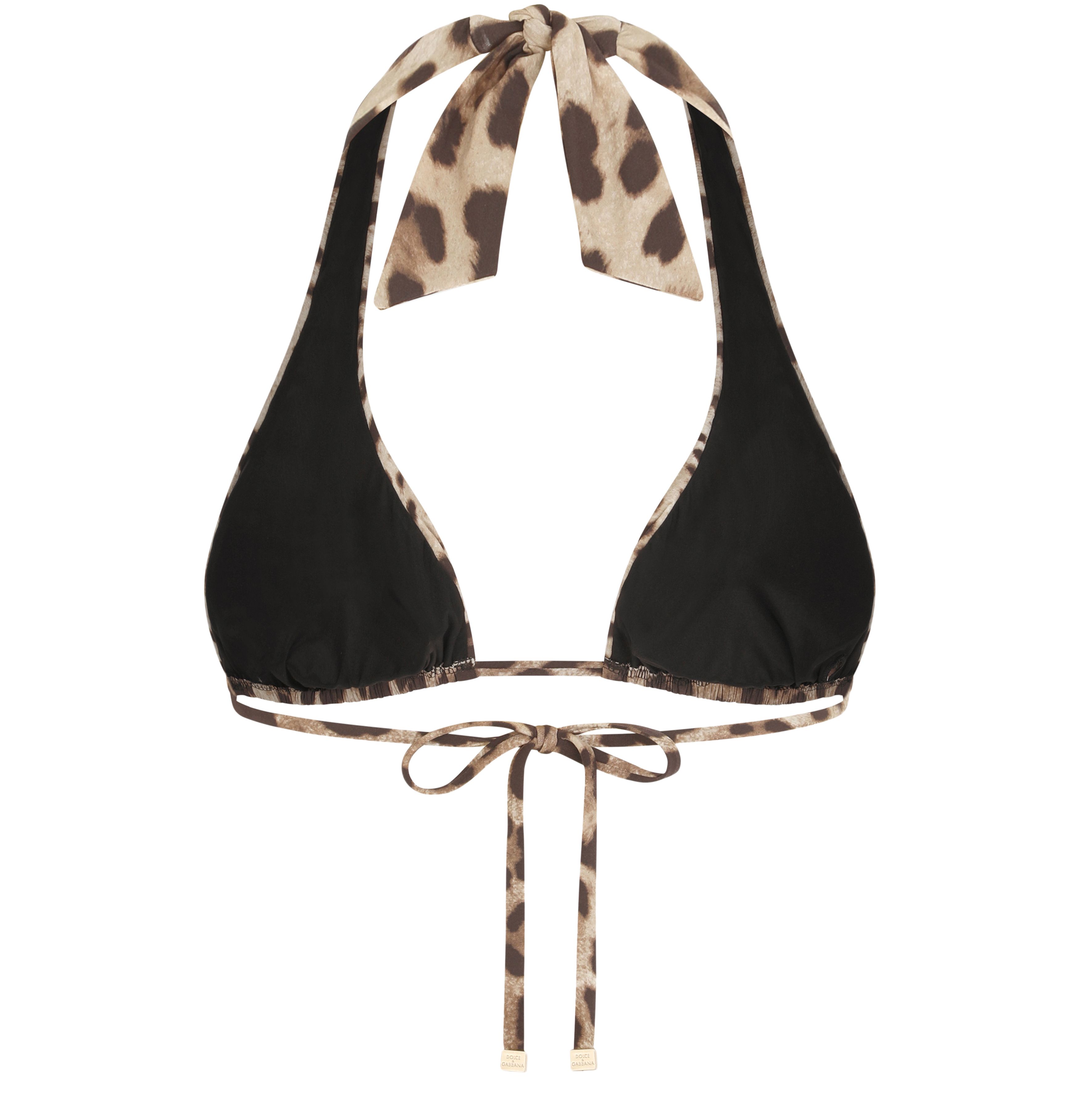 Dolce & Gabbana Padded triangle bikini top