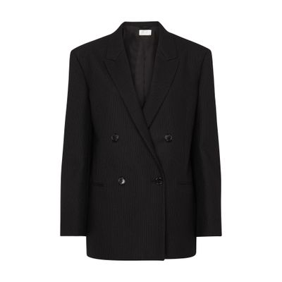 The Row Wilsonia double-breasted jacket