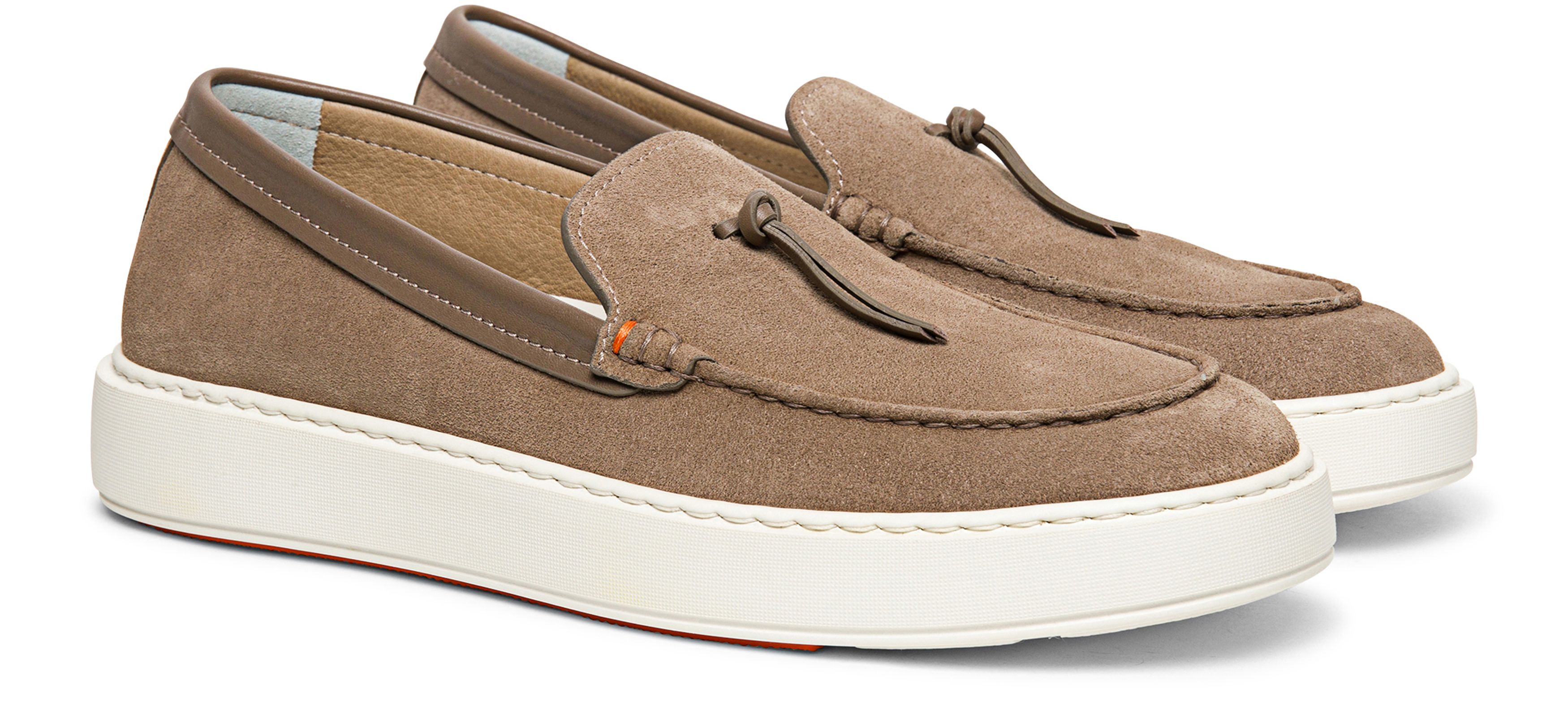 Santoni Suede slip-on