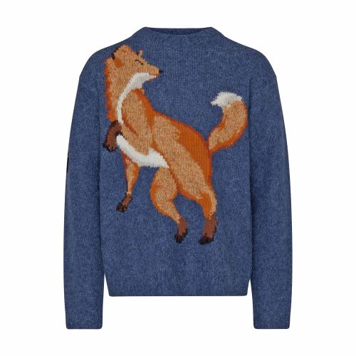 Maison Kitsuné Fox Intarsia jumper