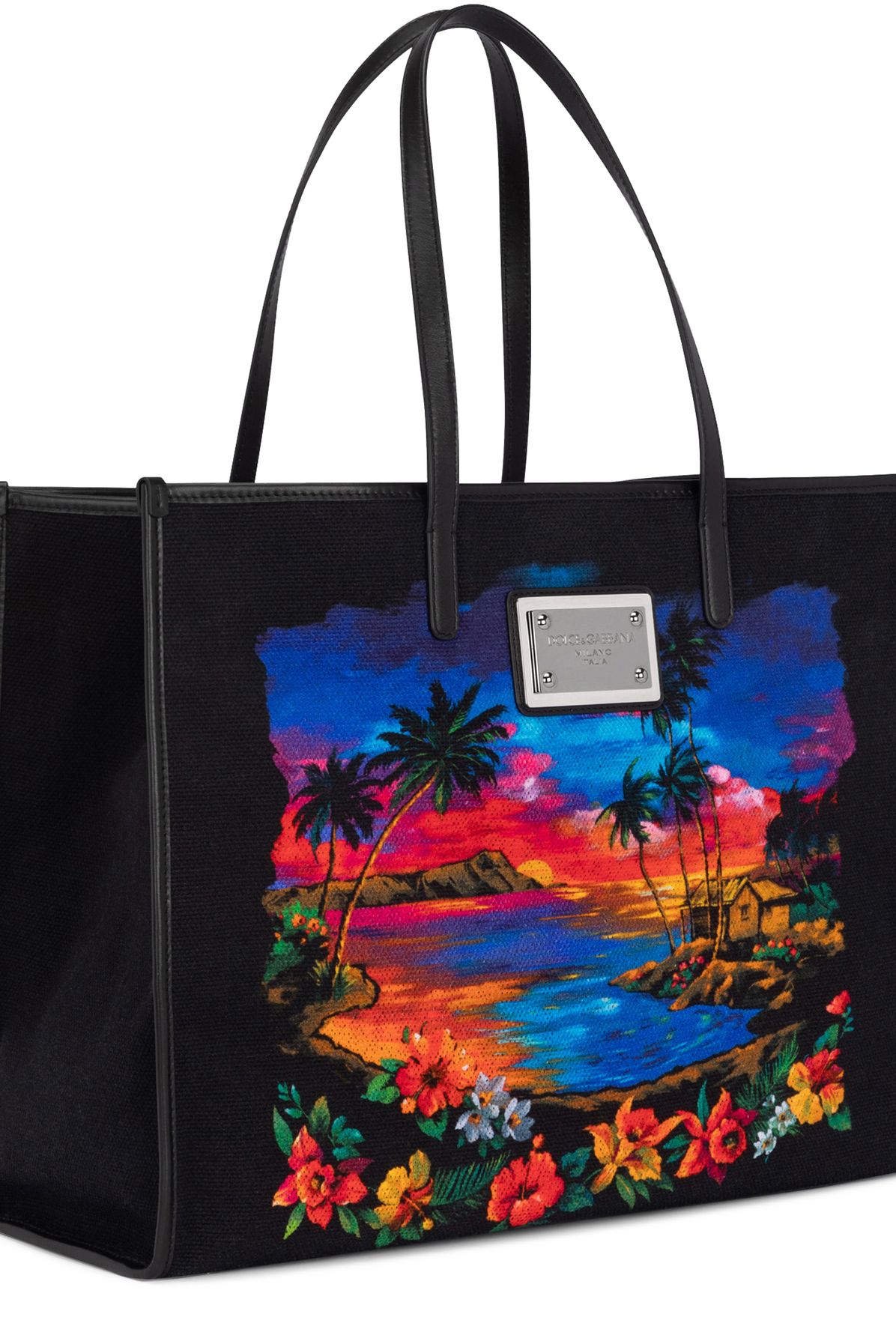 Dolce & Gabbana Printed canvas shopper