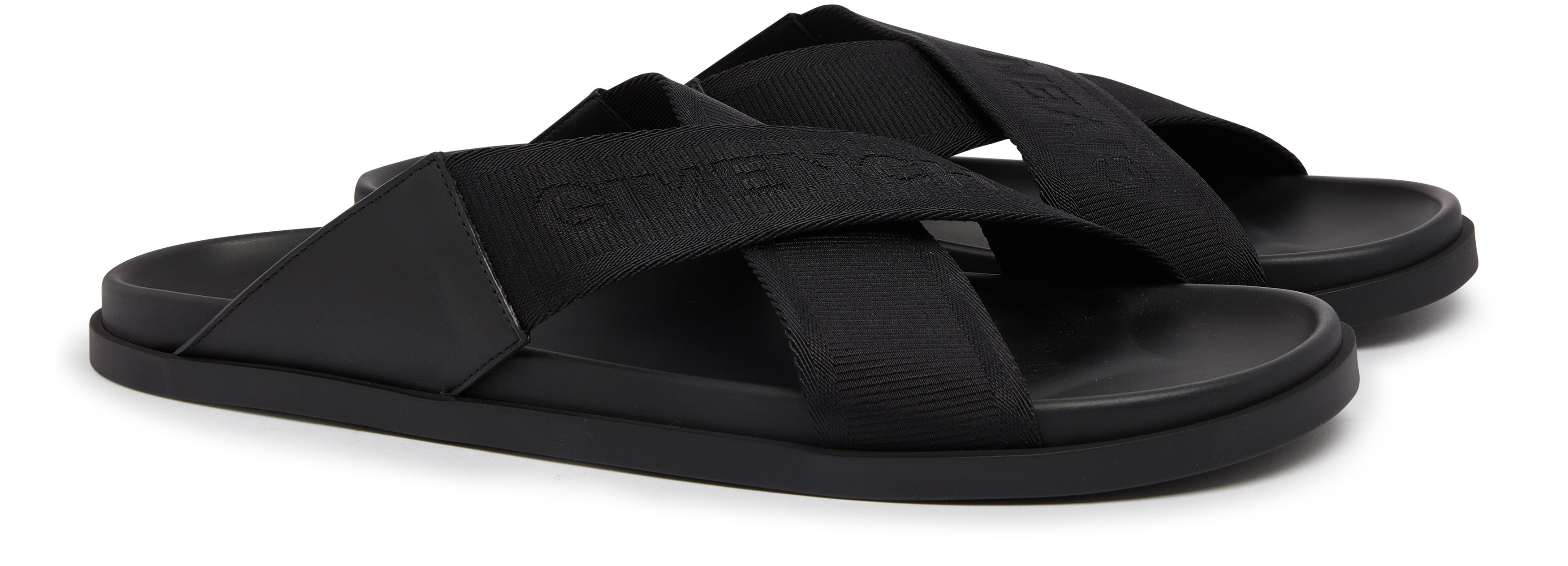 Givenchy G Flat sandals with crossed bands