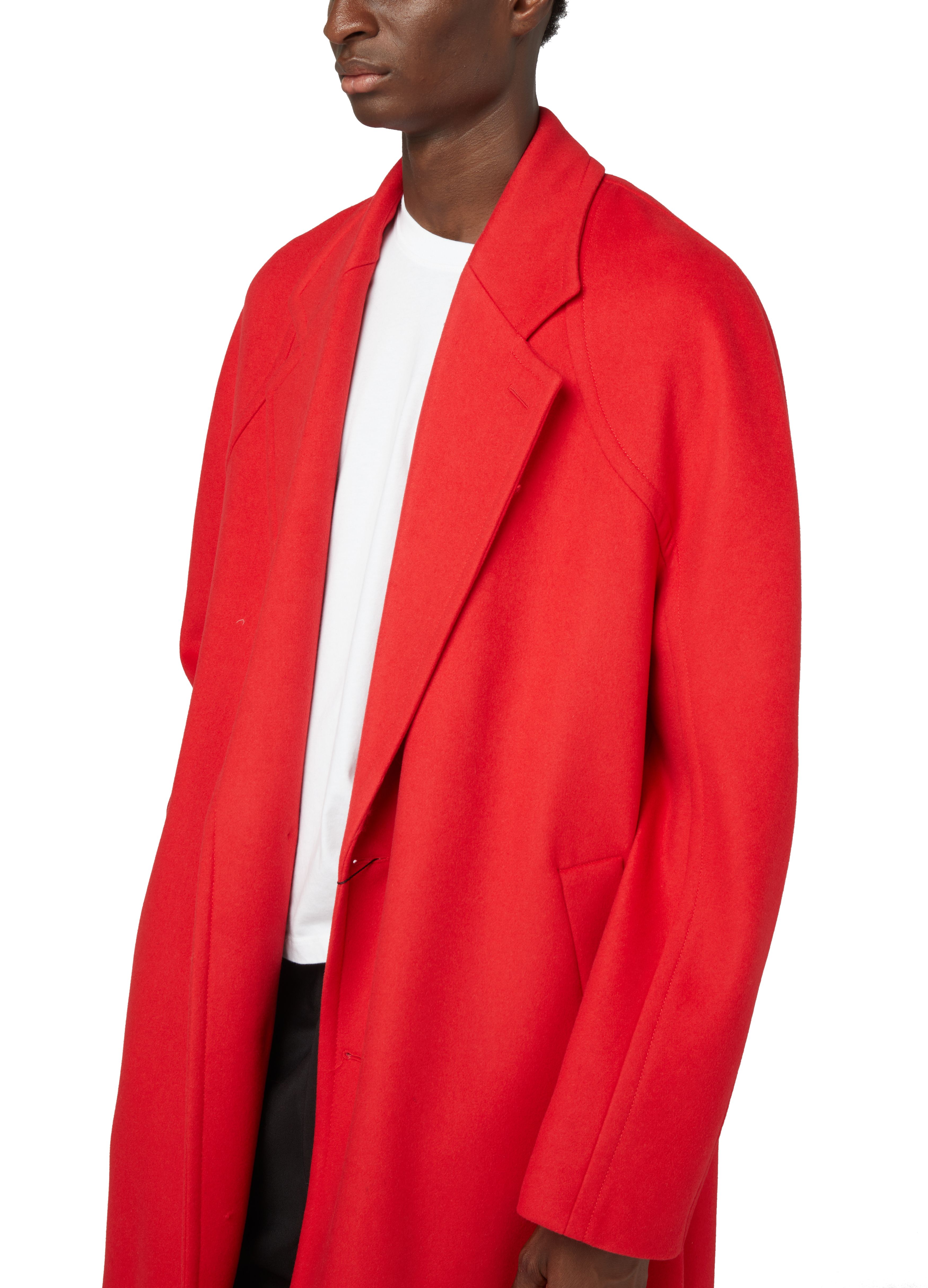 Alexander McQueen Oversized lapel coat