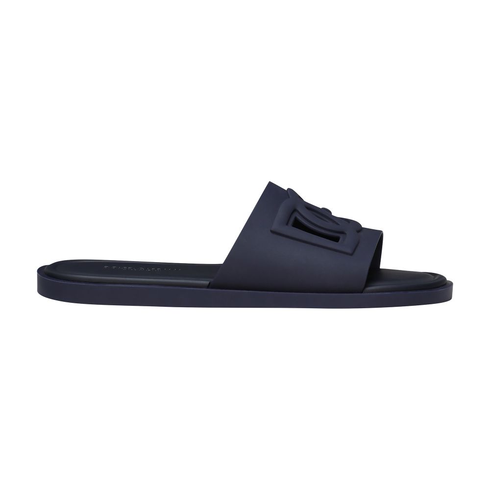 Dolce & Gabbana Rubber beachwear sliders