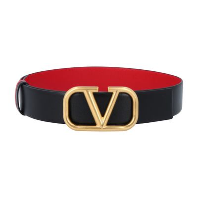 VALENTINO GARAVANI Vlogo belt H. 4 cm