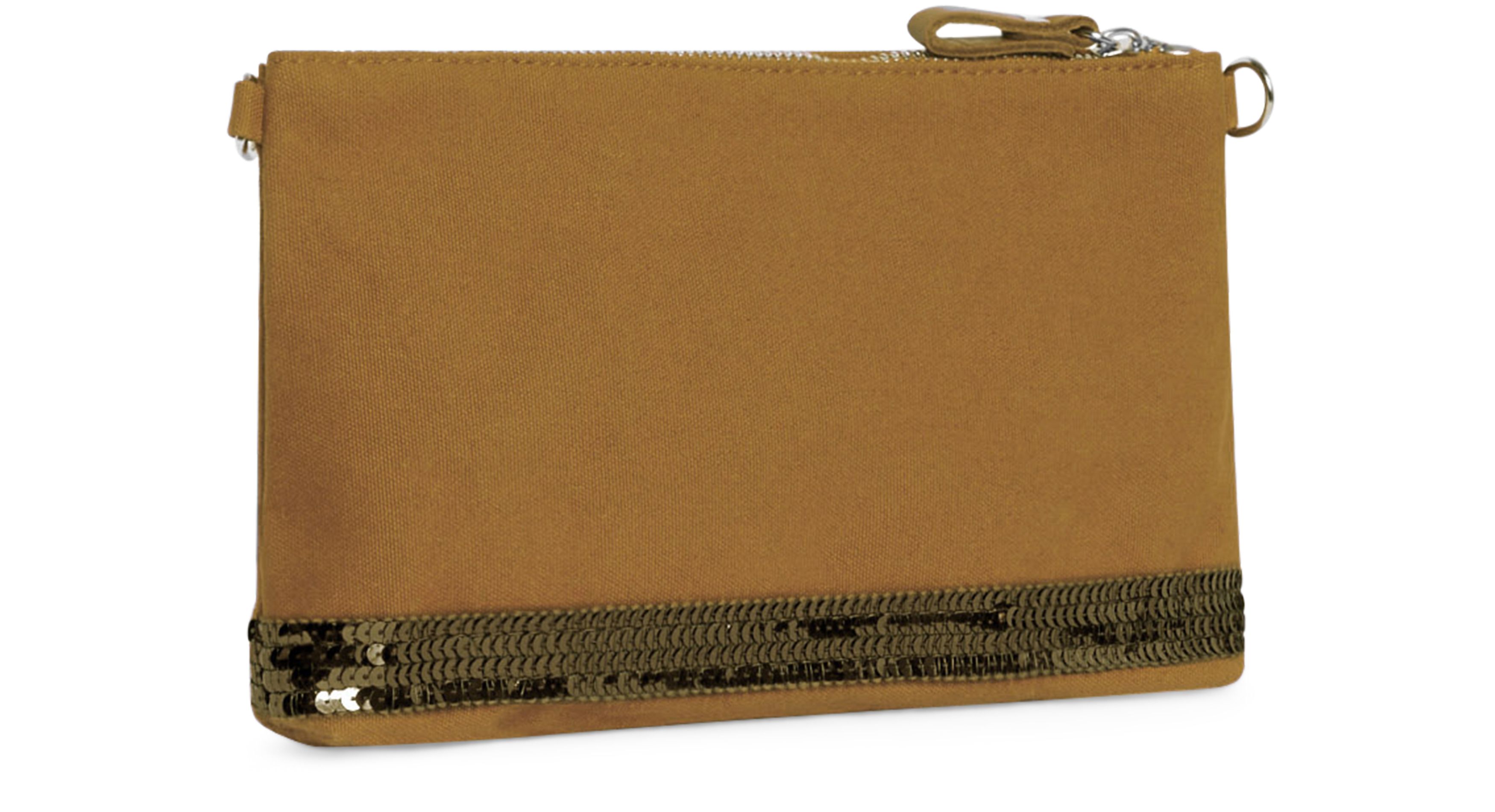  Zipped clutch