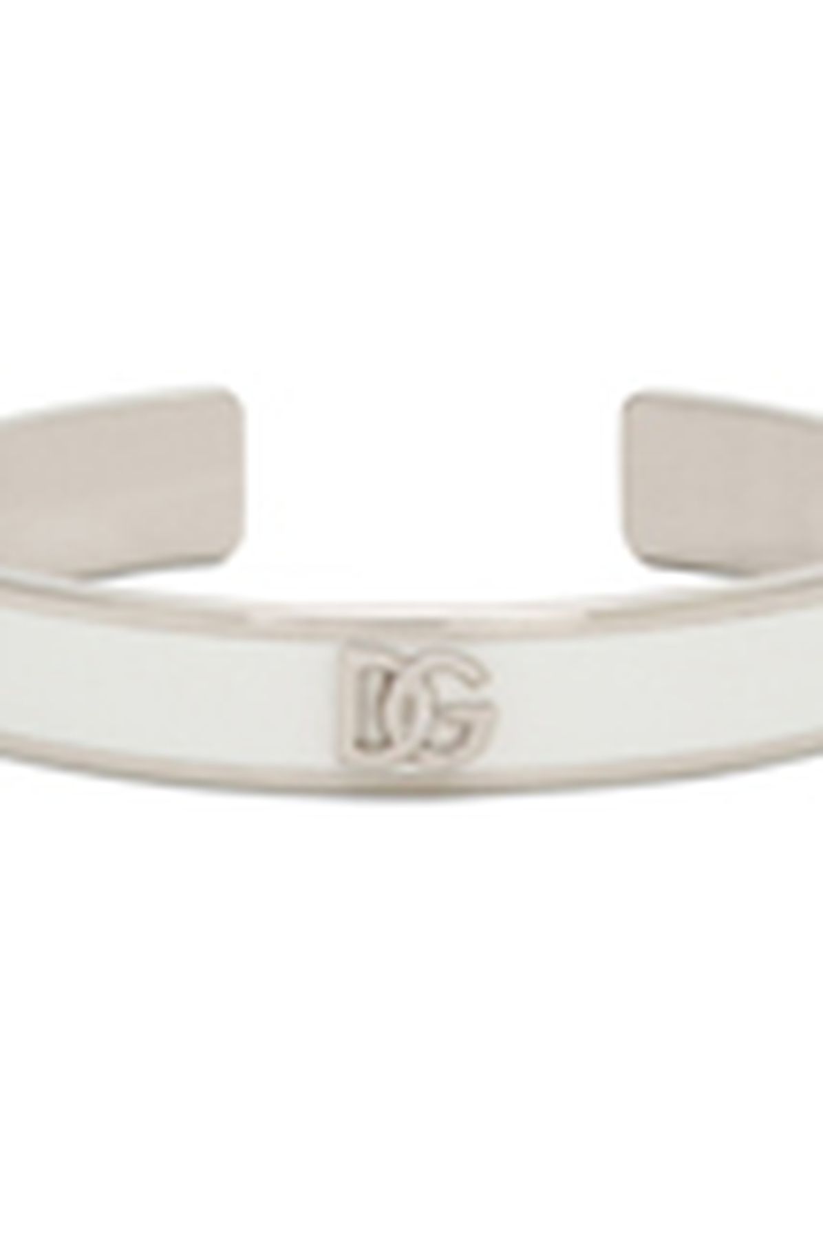 Dolce & Gabbana Rigid enameled bracelet with logo