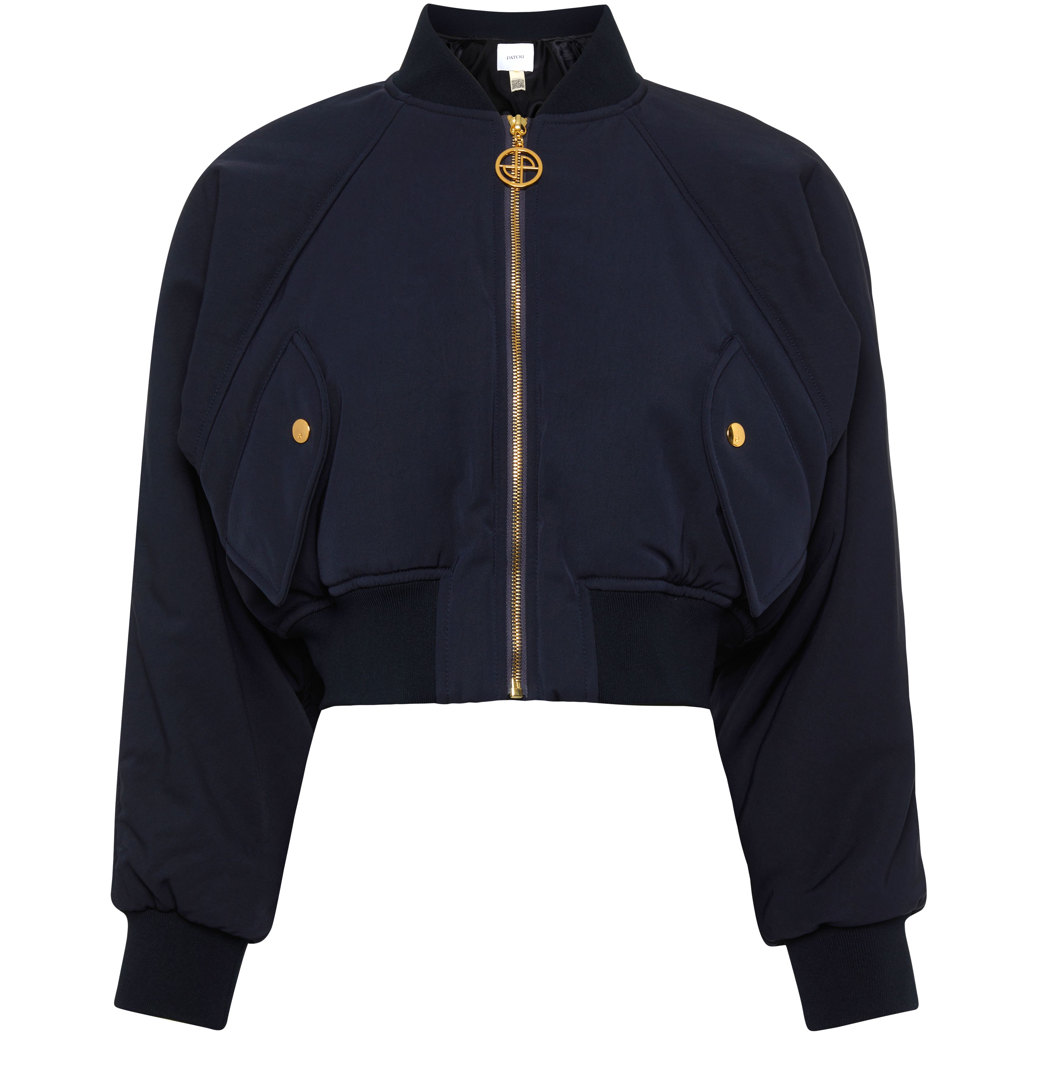 Patou Cropped Bomber Jacket